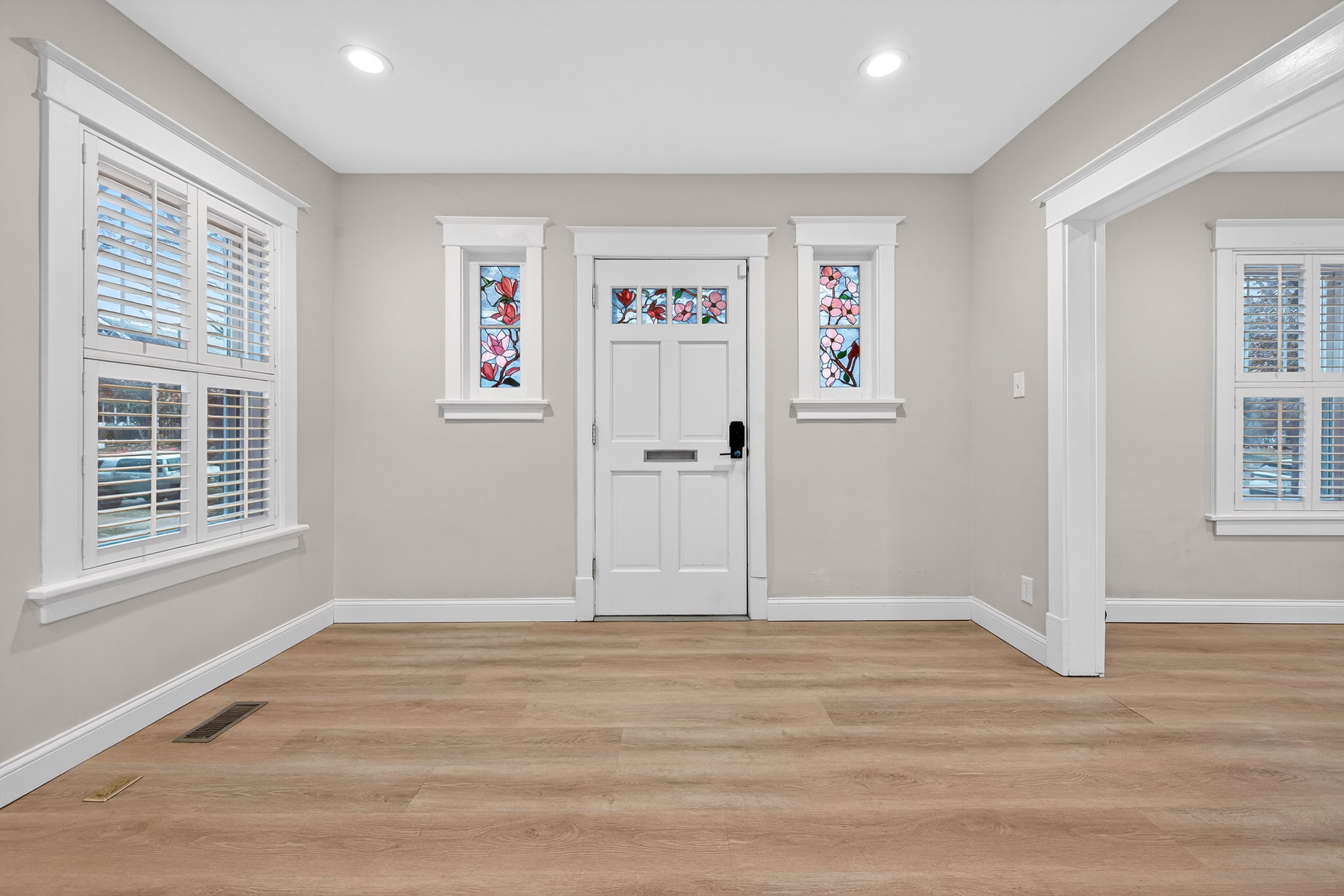 The Seller also had custom plantation shutters installed throughout.