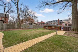 Heading outside, you will be delighted with the fully-fenced and private backyard with professional landscaping and brand new concrete!