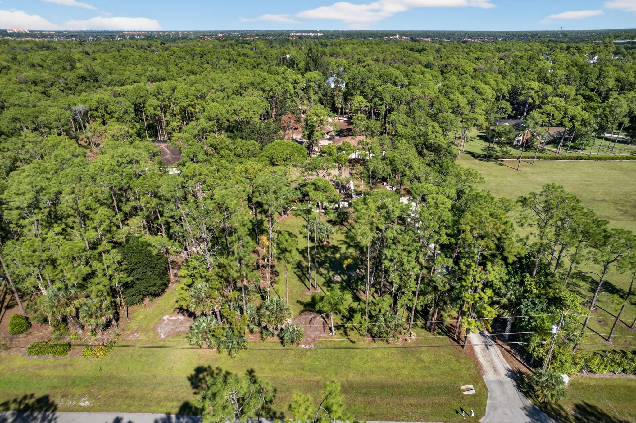 Aerial Front Exterior 1