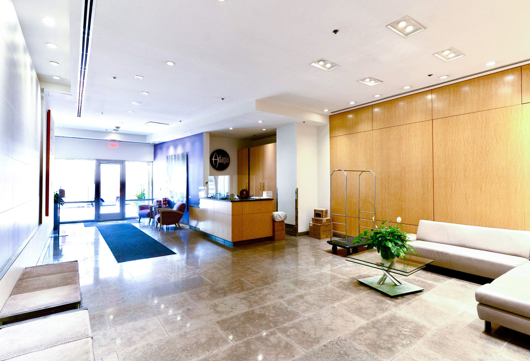 Lobby with 24 Hr Concierge Service