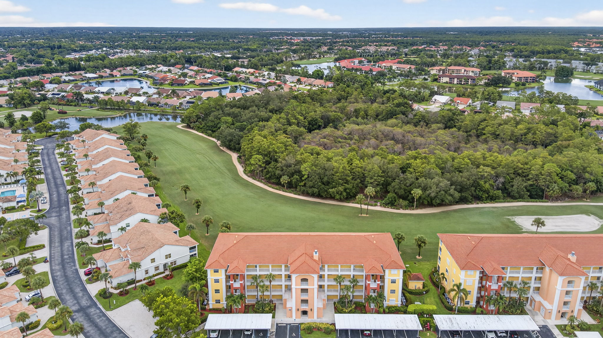 Aerial Front Exterior 1