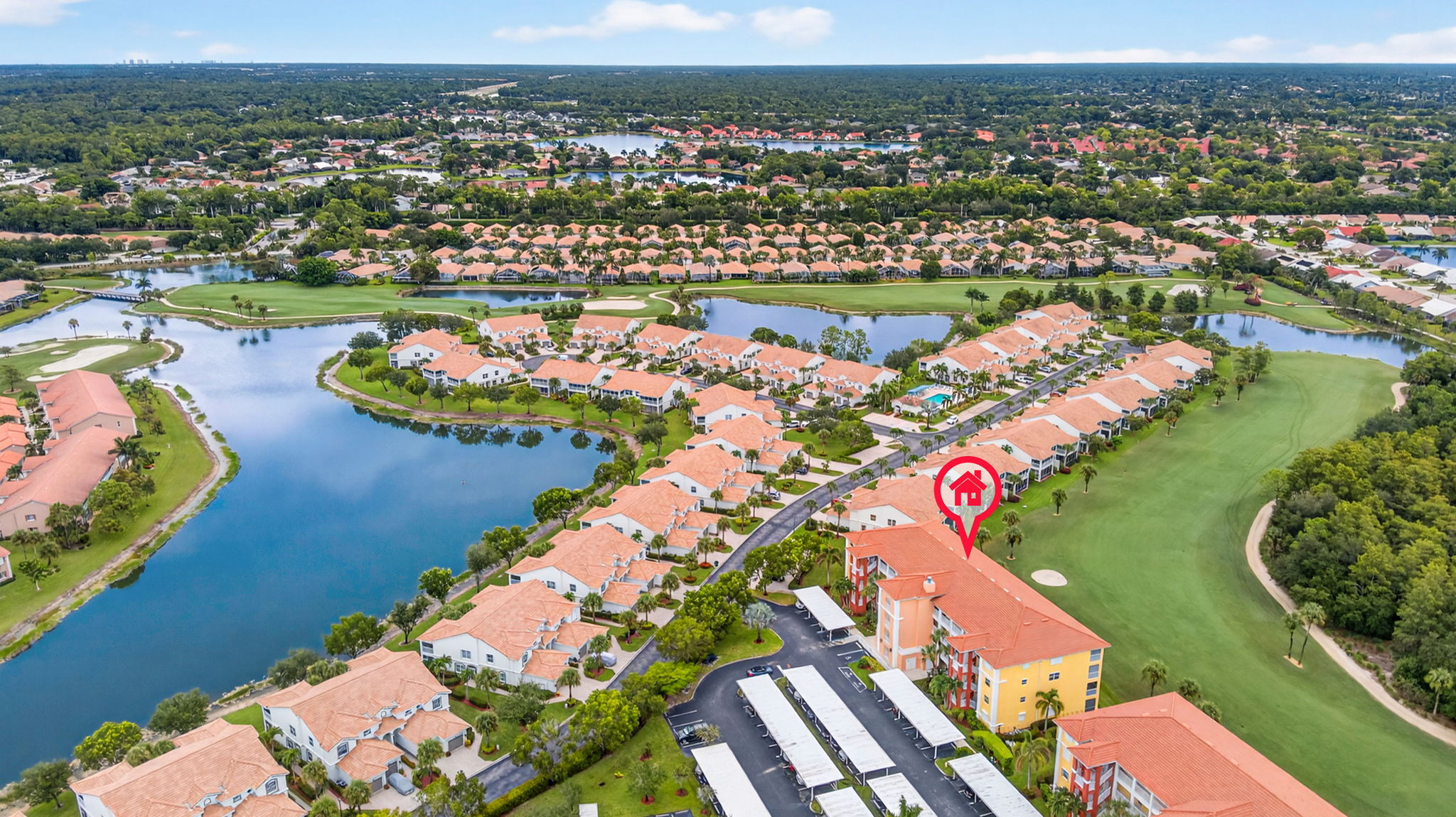 Aerial Front Exterior 3 - marker