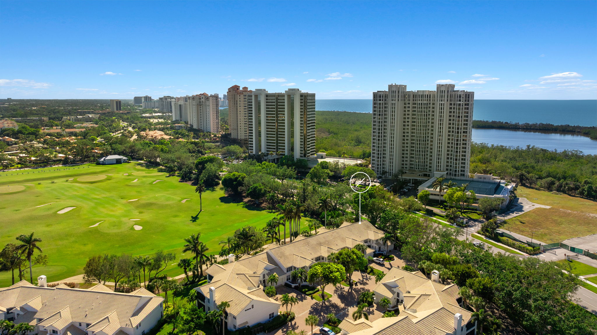 Aerial Front Exterior 3 - marker