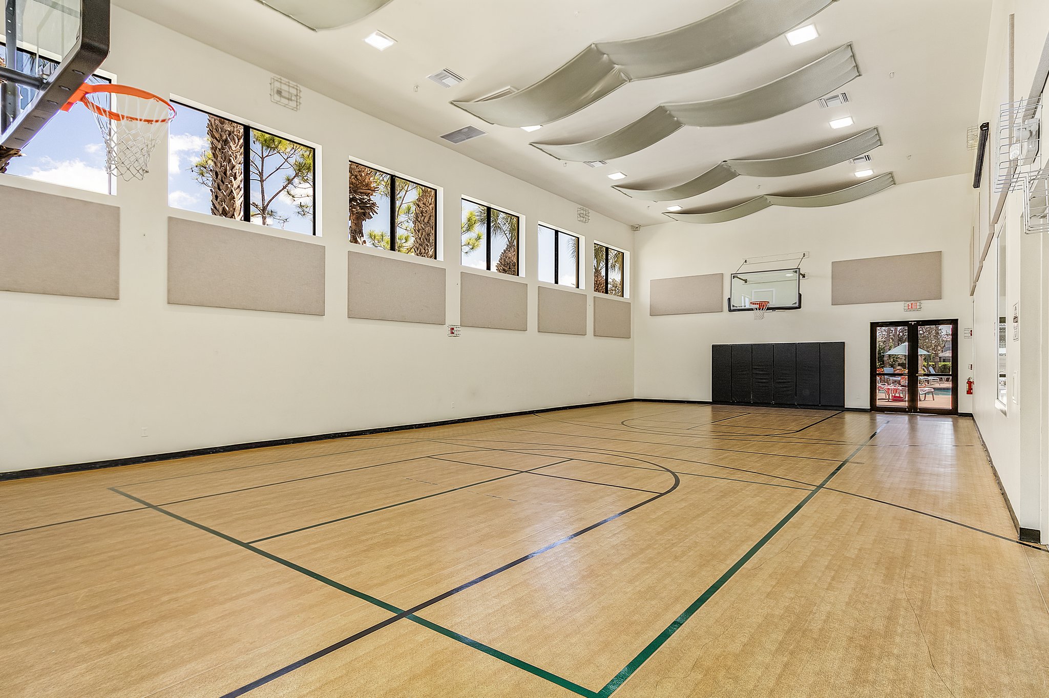 Indoor Baskeball Court