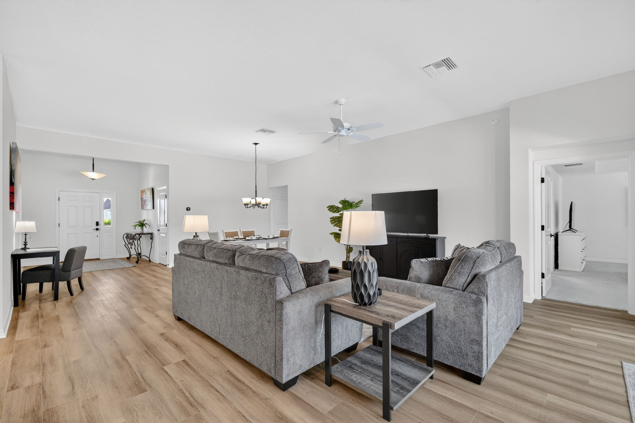 Living and Dining Rooms