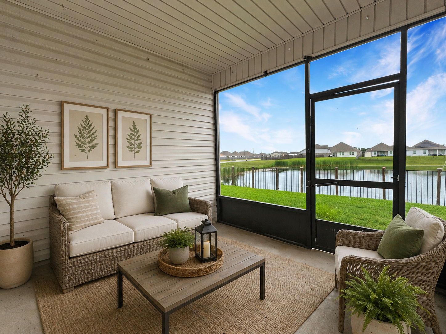 Screened -in Patio