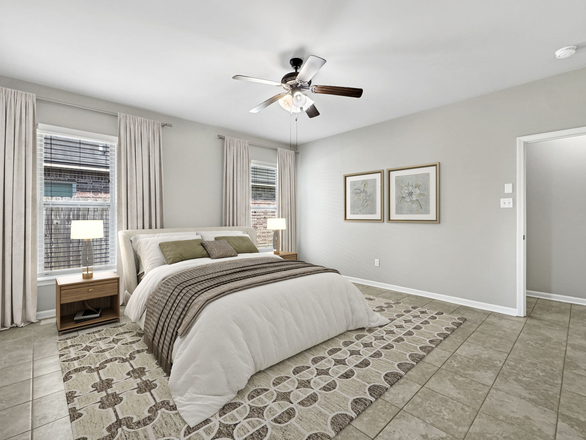 primary bedroom