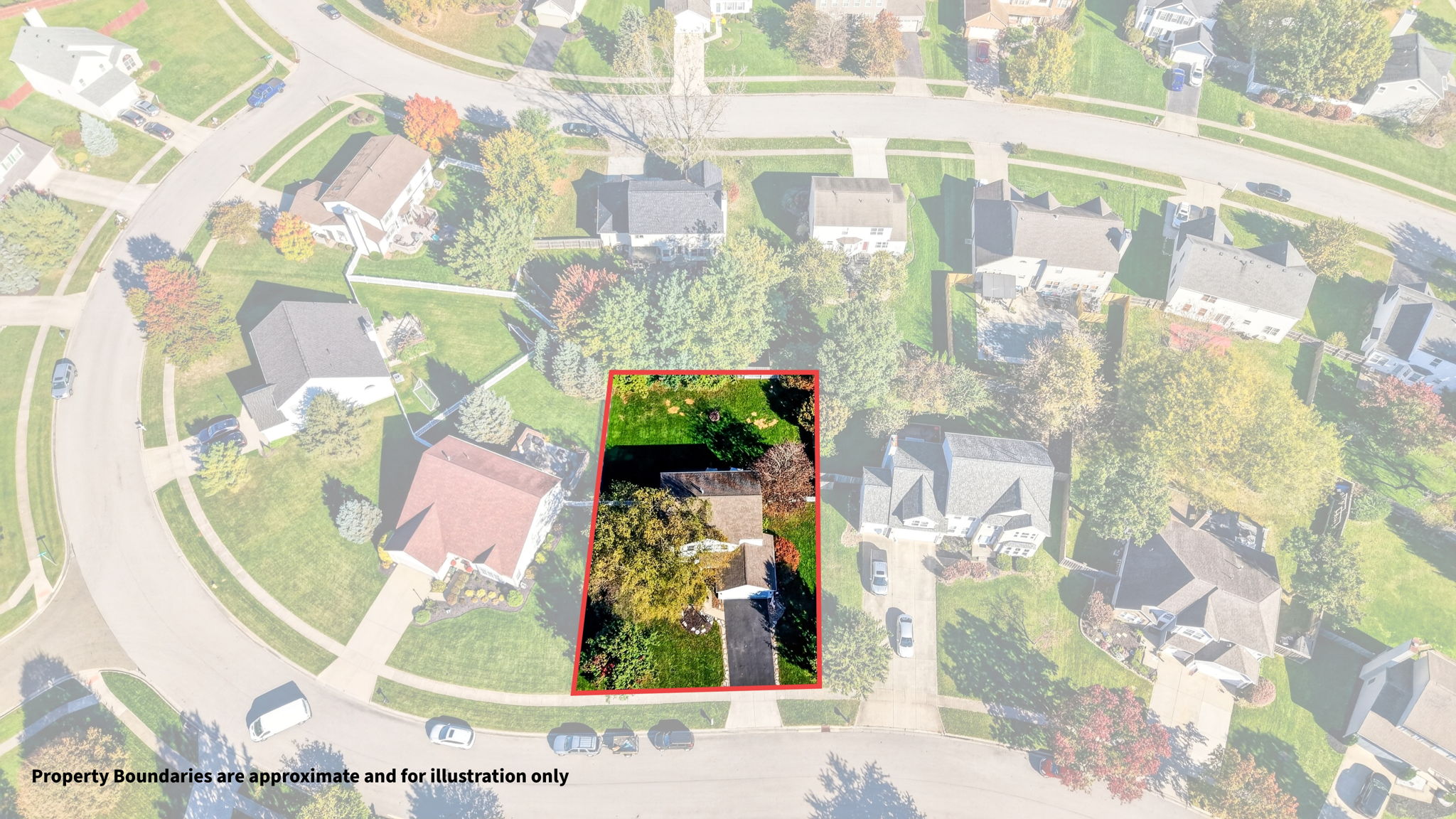 6883 Bay Forest Dr Property Outline