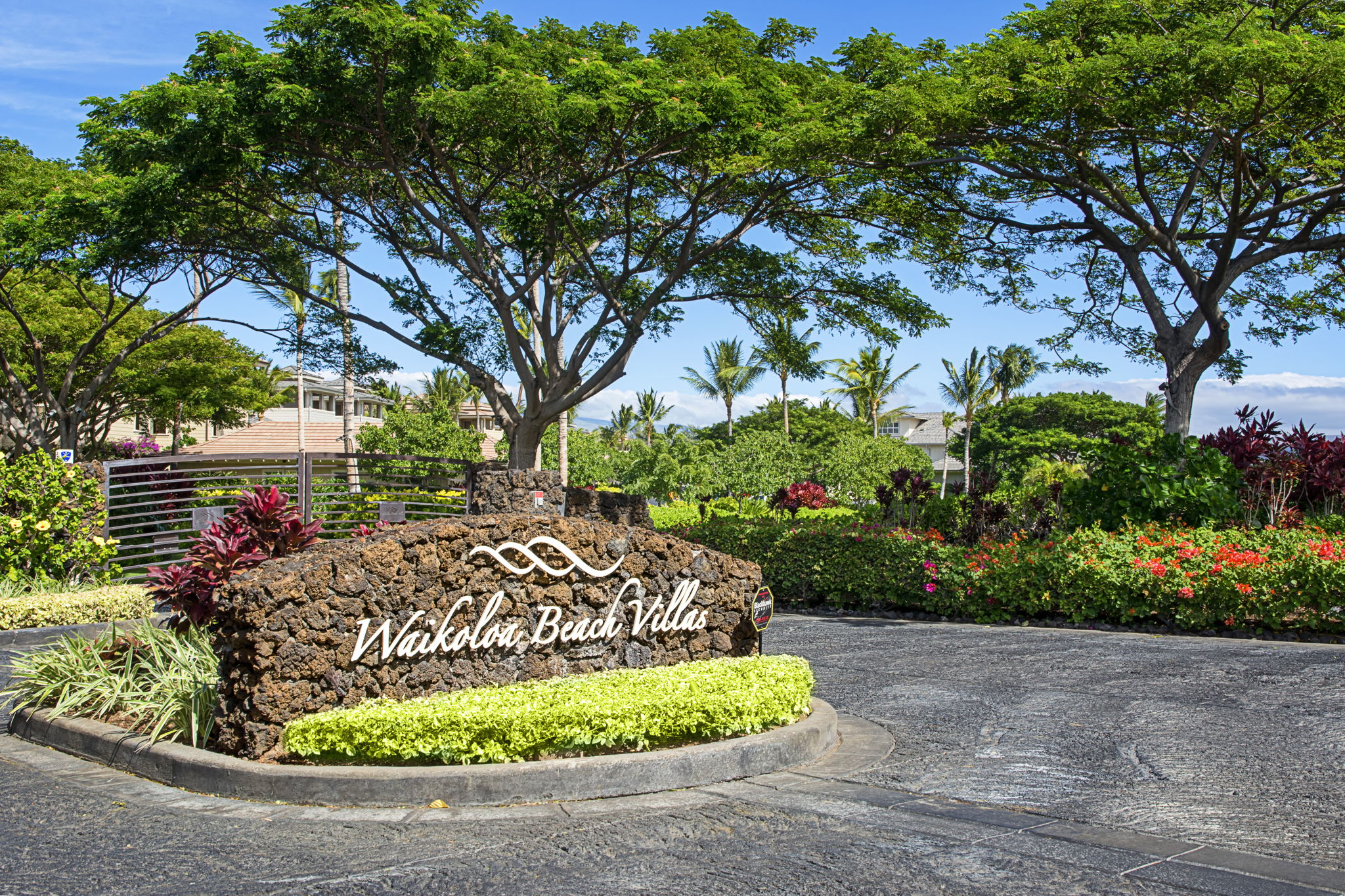 W Beach Villas Entrance