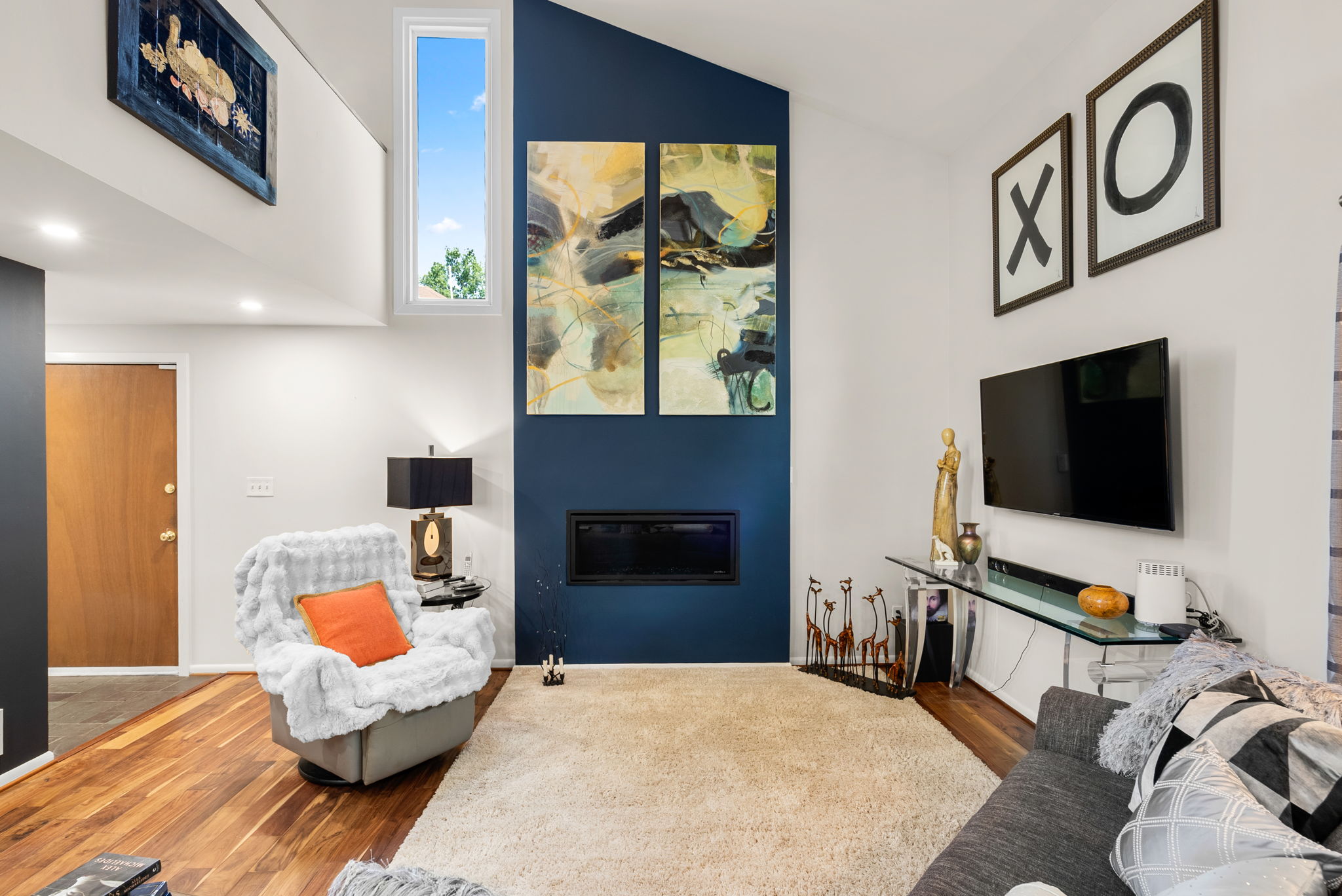 Family Room with Gas Fireplace