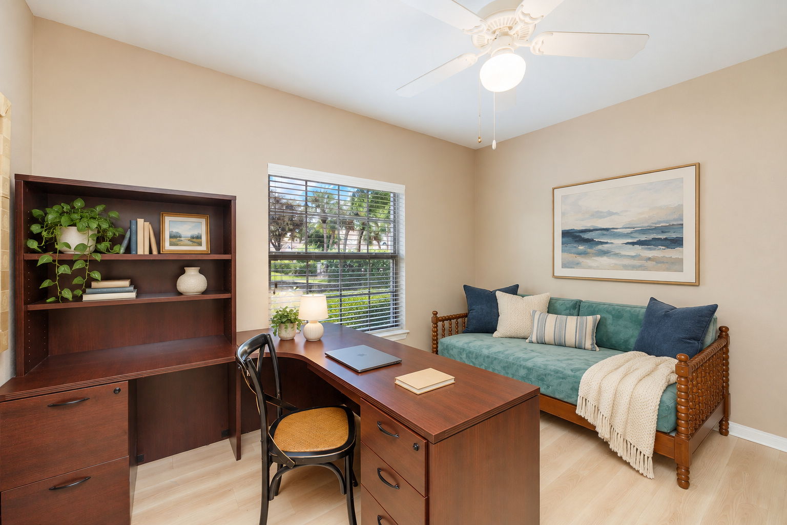 Virtually Staged Office
