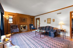 Living Room and Access to Screened Porch