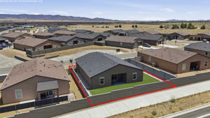 Aerial Back Lot Line