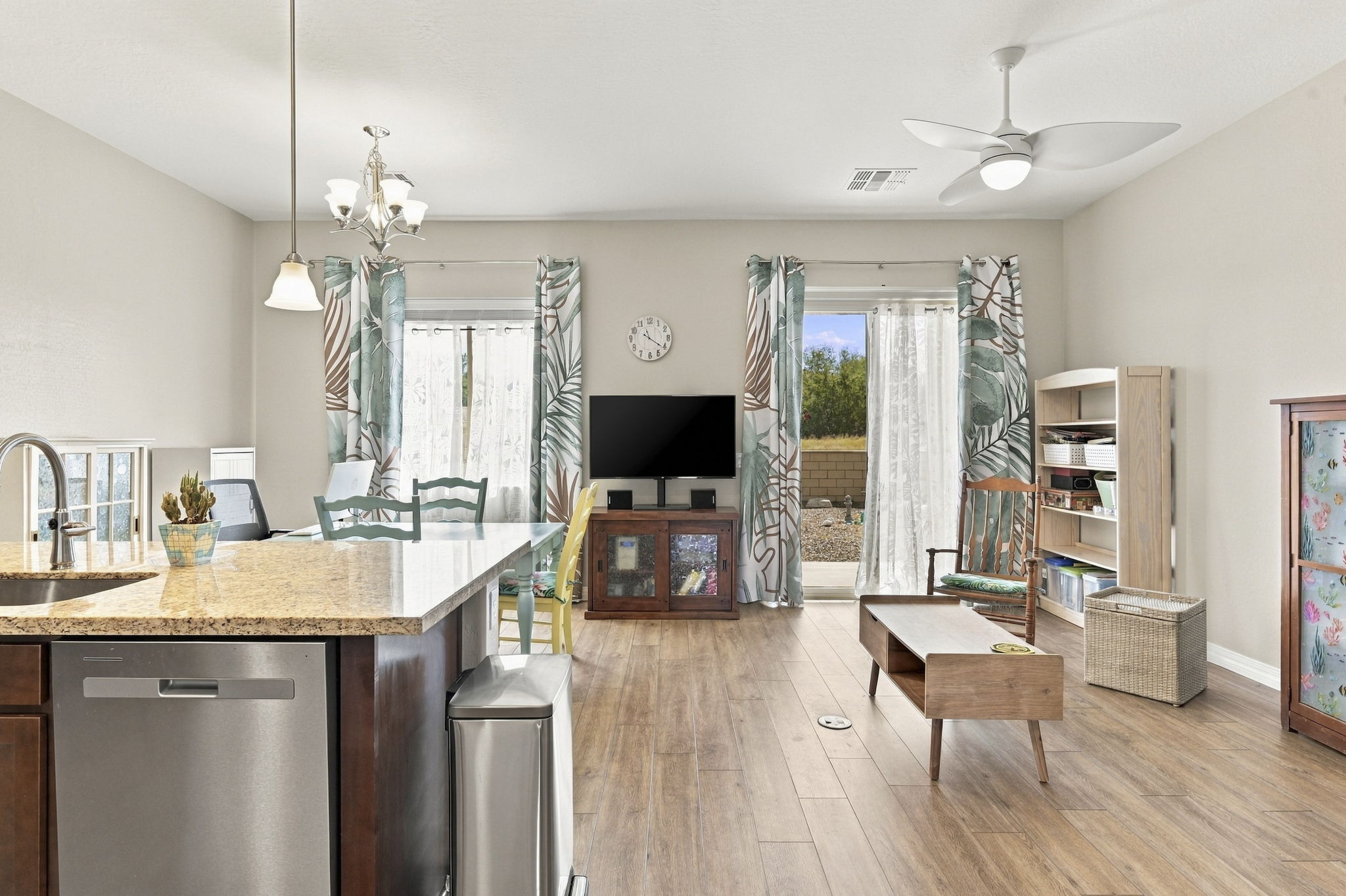 Kitchen to Living Room