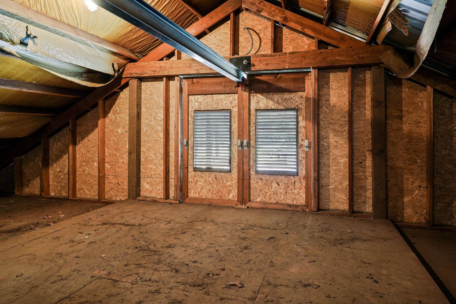 Barndomium may be possible using attic space in barn