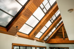 Oversized opening skylights