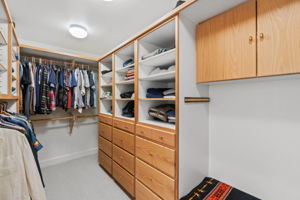 Primary bedroom walk-in Closet #2