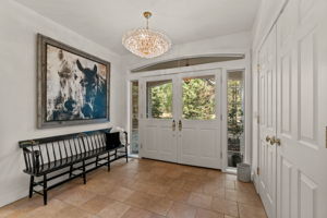 Elegant welcoming foyer