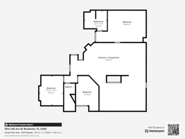 Measurements - 6924 34th Ave W