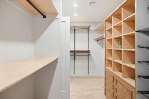 Primary Walk-in Closet
