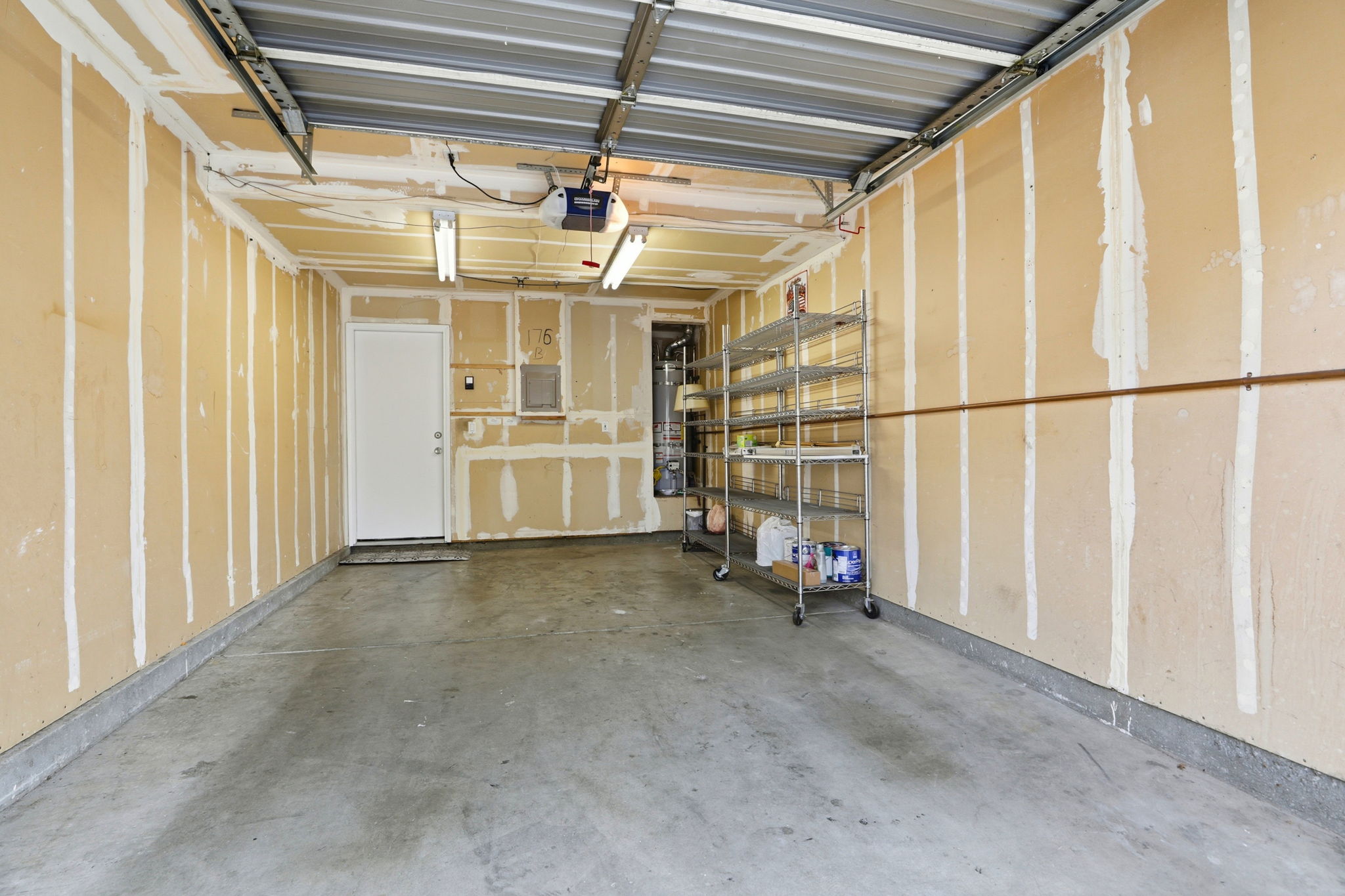 One Car Attached Garage