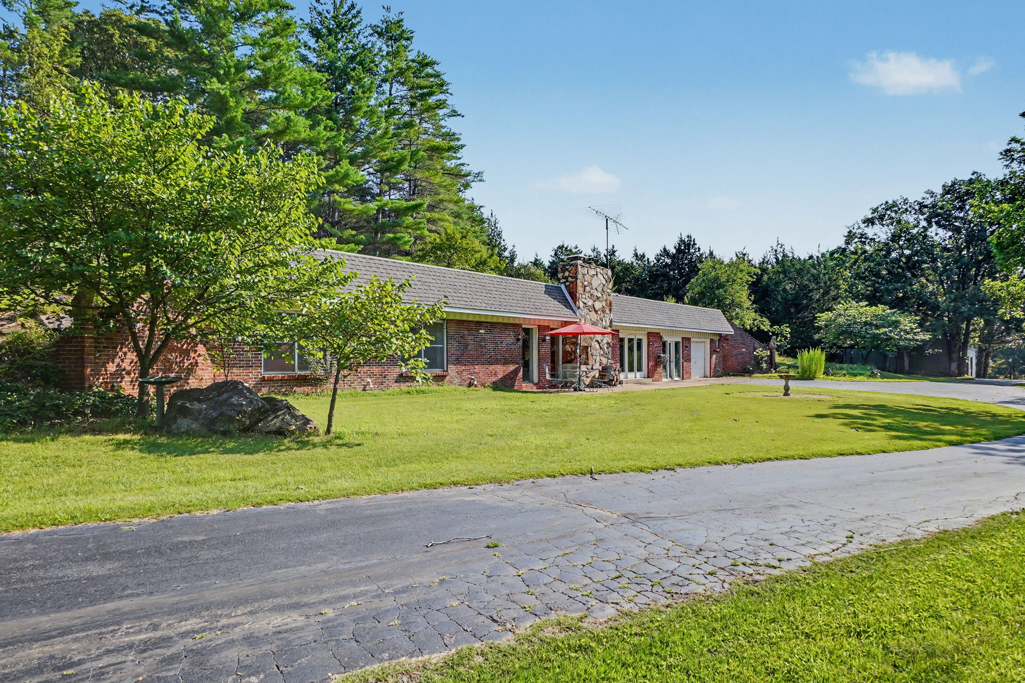 This 3 bedroom, 2 bath, earth contact home was built in 1975