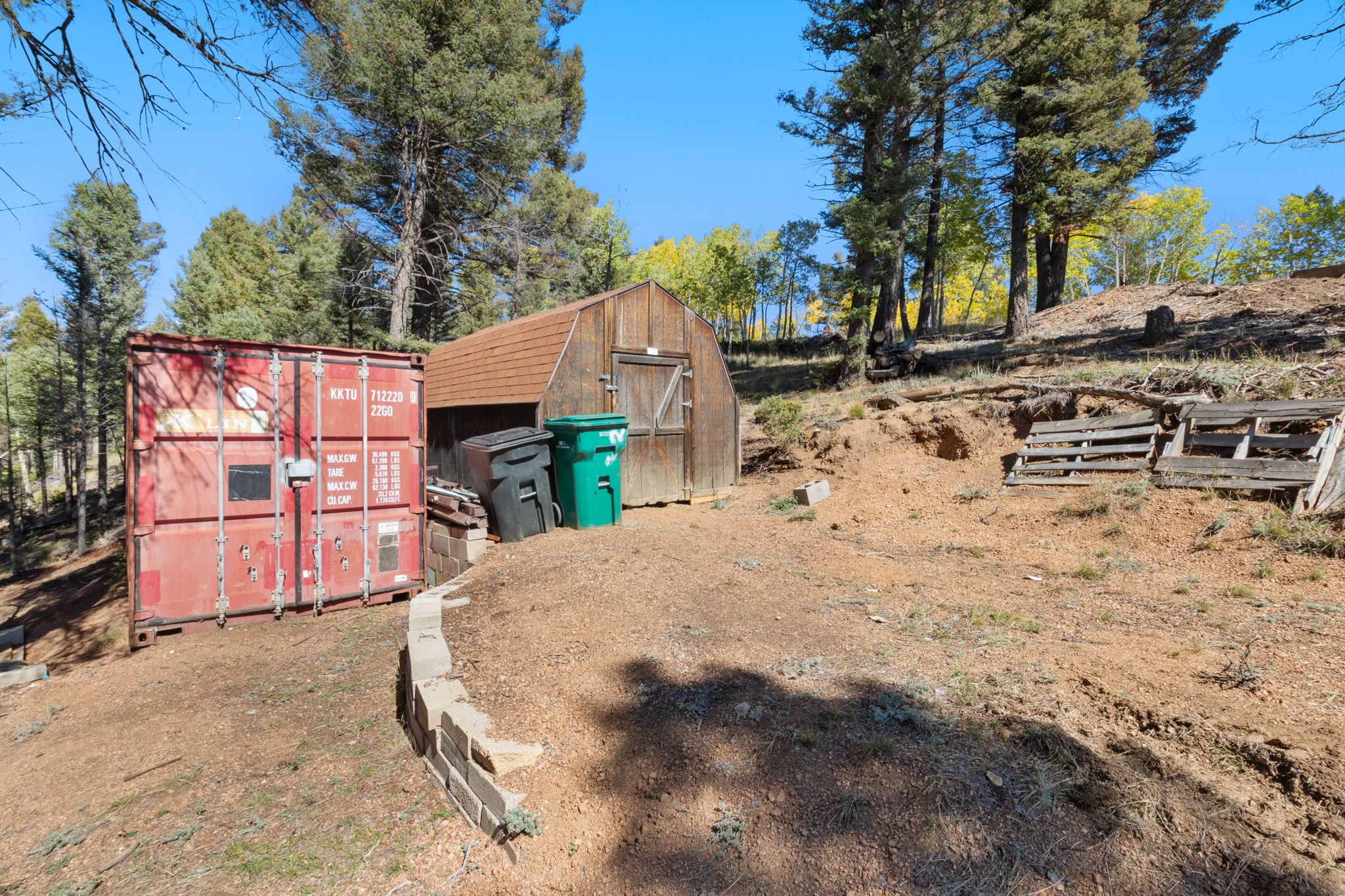 Conex Box and Tuff Shed