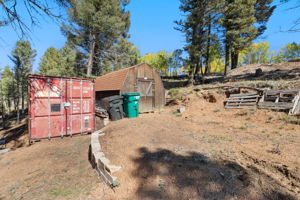 Conex Box and Tuff Shed