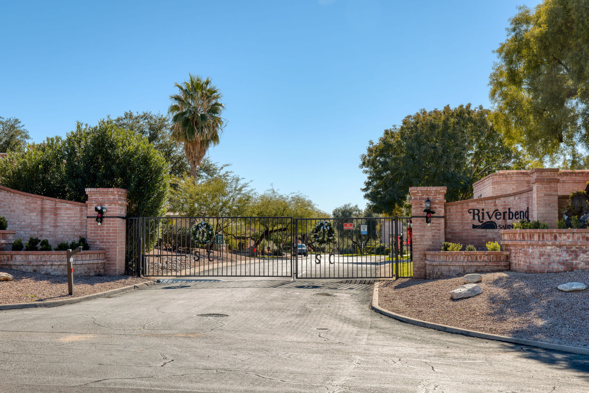 Gated Entry from Cloud Road