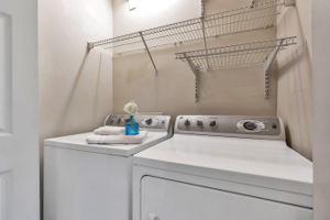 2nd floor laundry for added convenience