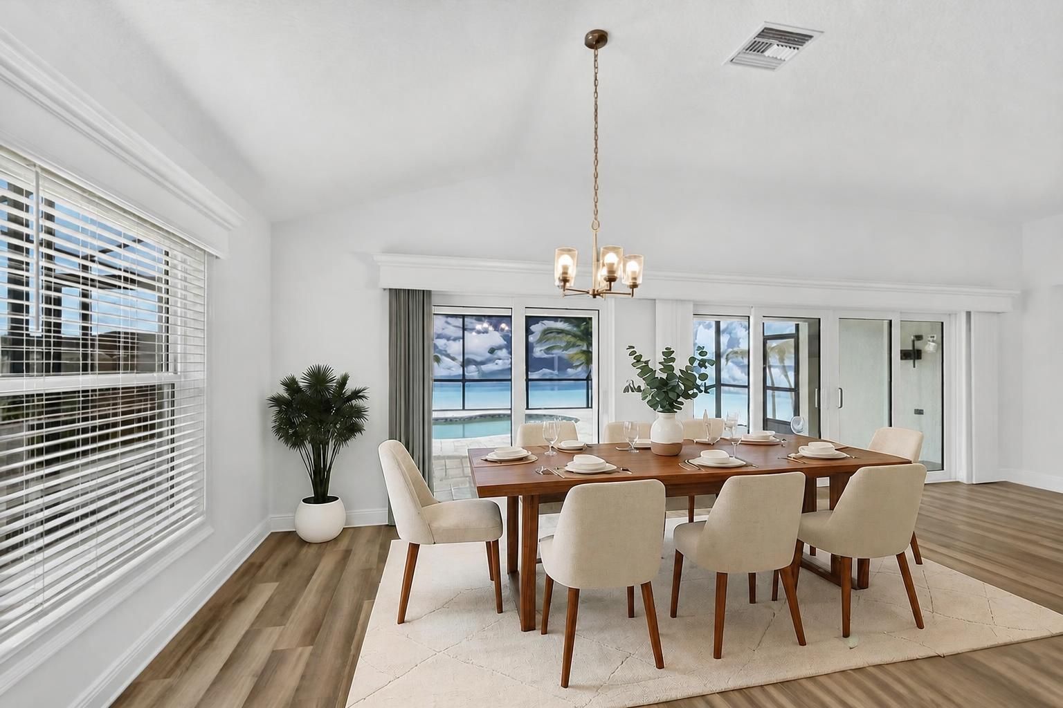 Dining Room-Virtually Staged