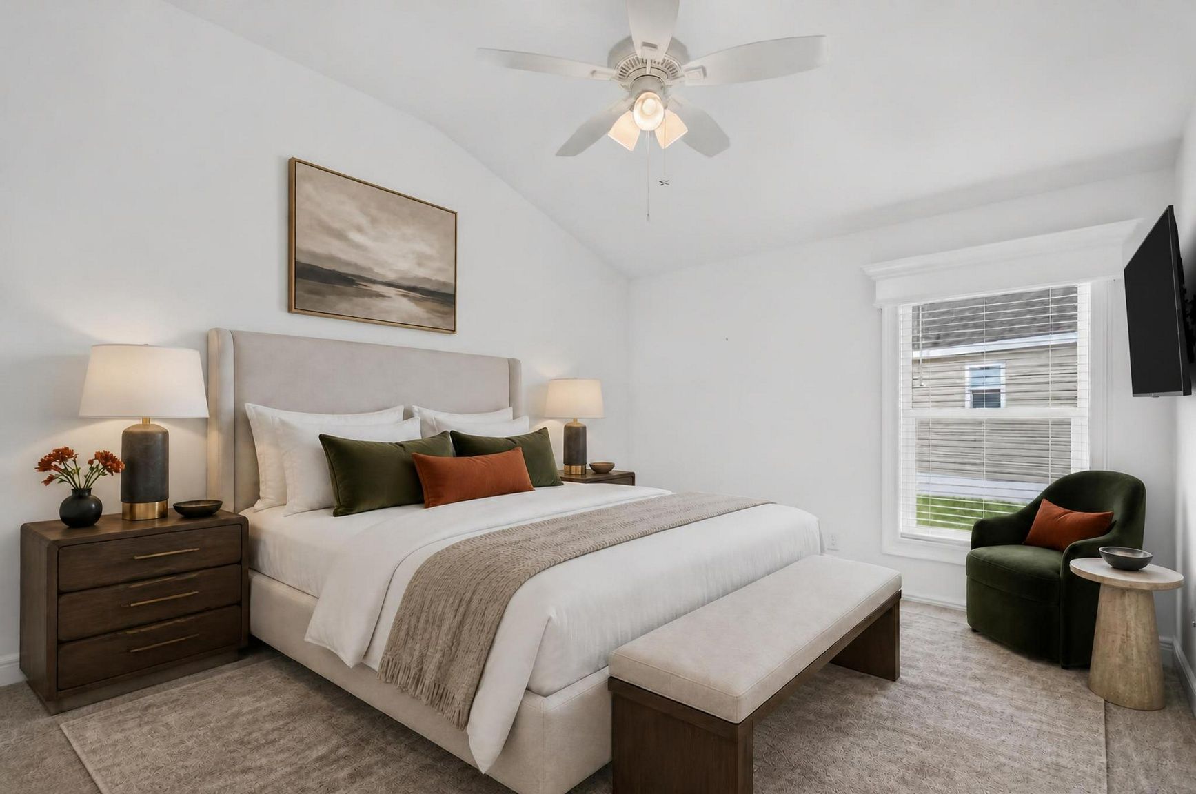 Third Bedroom-Virtually Staged