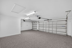 Oversized 599sf Two-Car + Golf Cart Garage