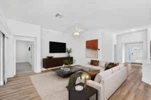 Living Room-Virtually Staged