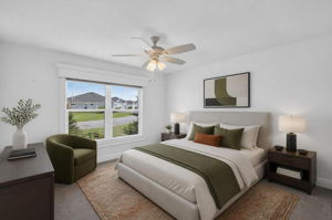 Second Bedroom-Virtually Staged