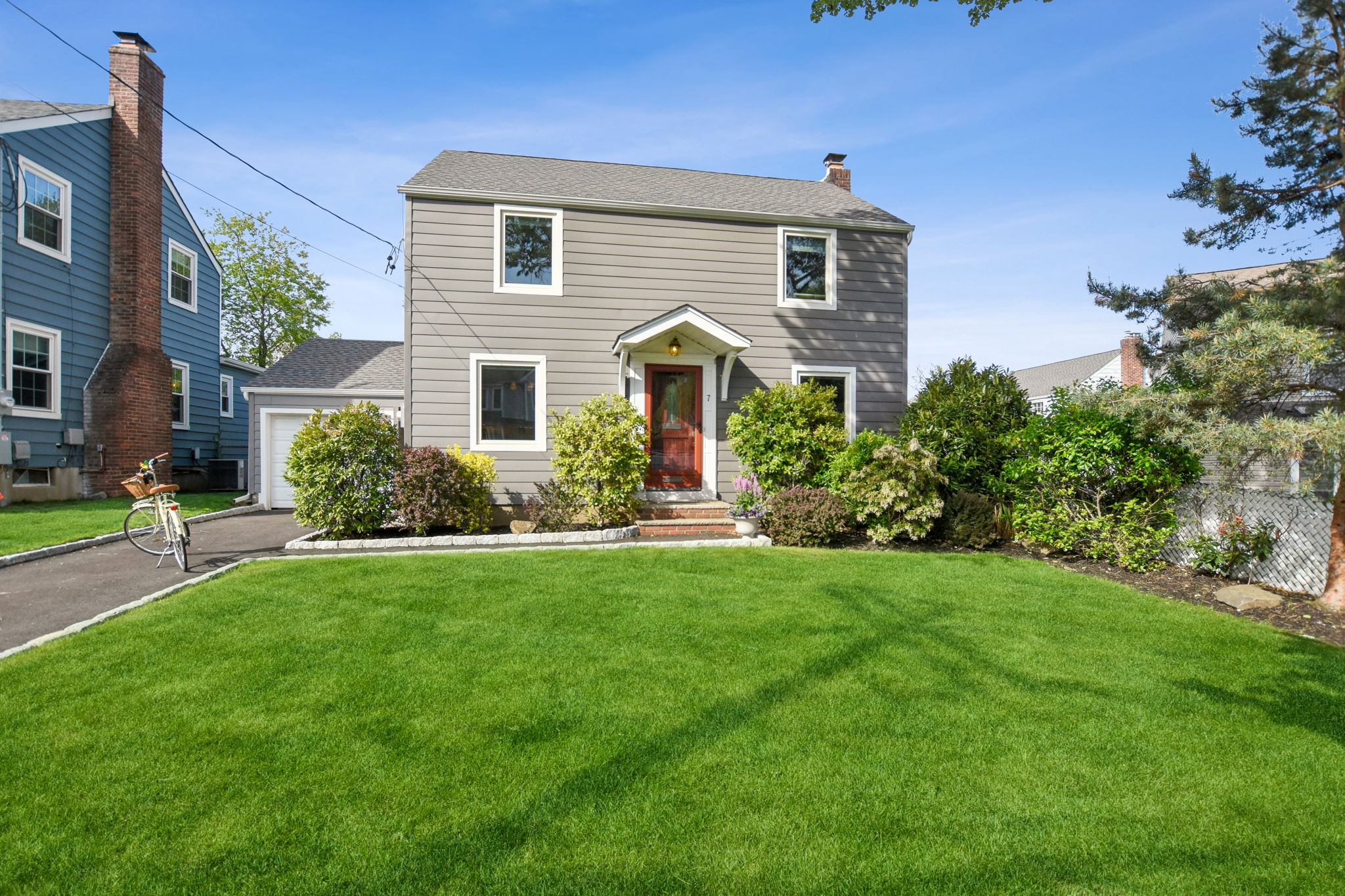 This is what “move-in ready” dreams are made of—brand new inside, with a storybook setting outside.