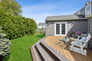 The backyard deck is a front-row seat to nature’s show—where songbirds flit, feathers flash, and the world slows down just enough to notice.