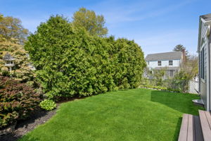 Picture yourself dining al fresco in the fully fenced, private, and effortlessly pretty backyard.  The kind of space that resets your whole day.