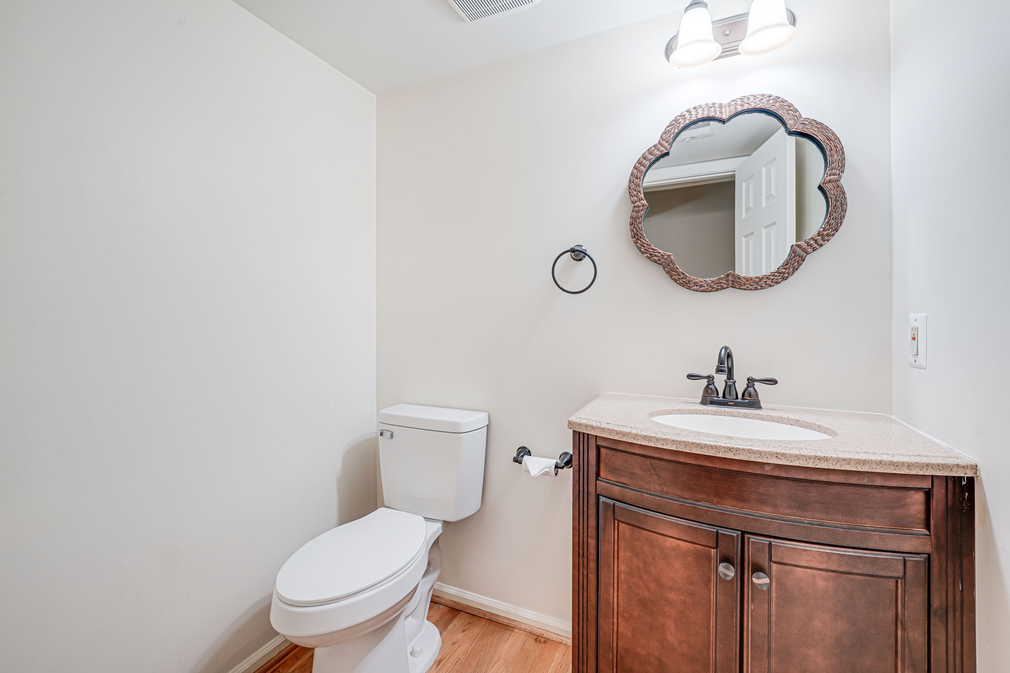 Powder Room on Main Level