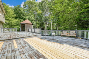 Large back deck