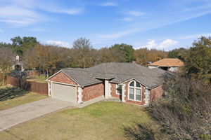 Aerial of Front of Home