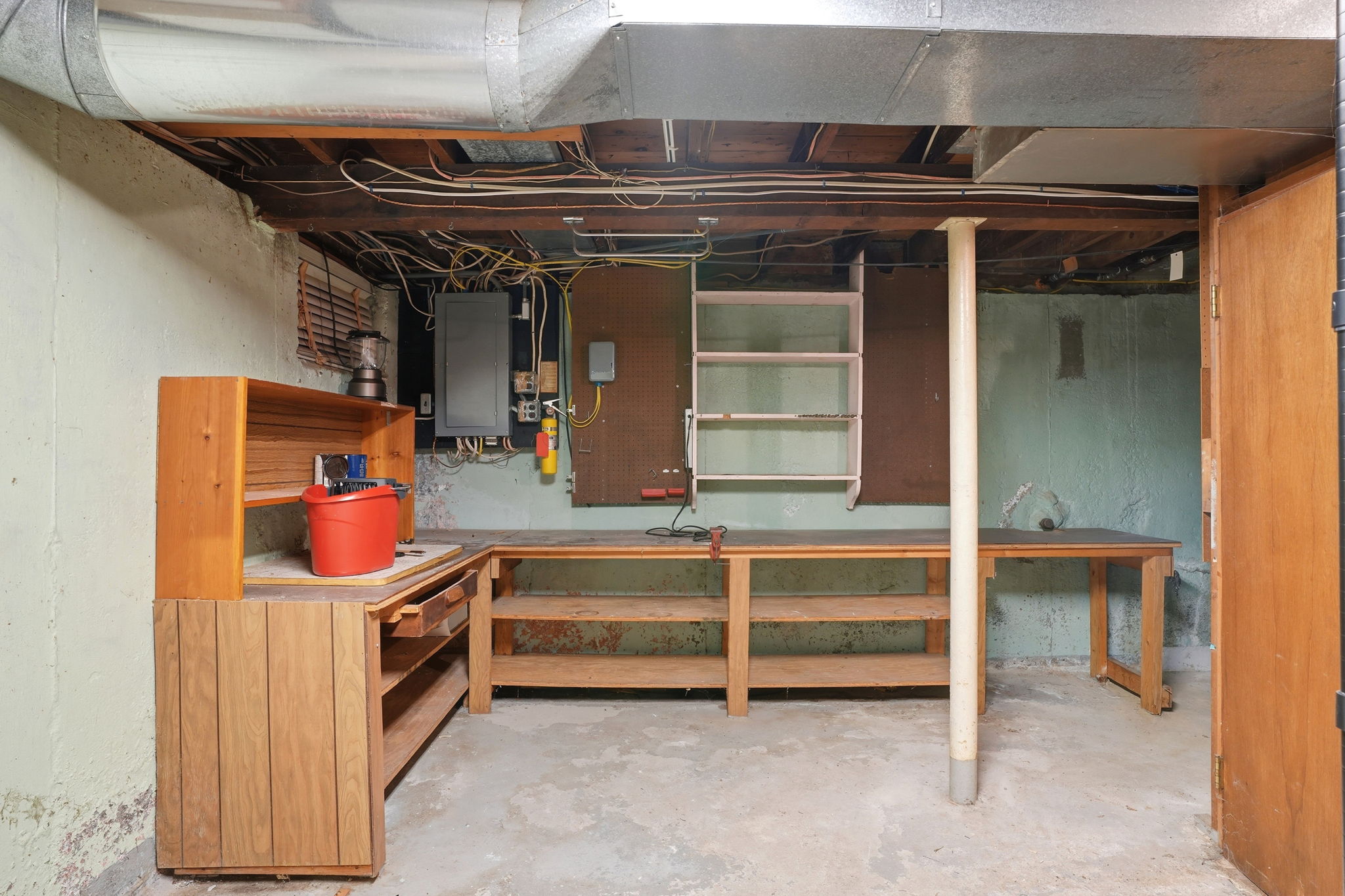 Workshop in Basement