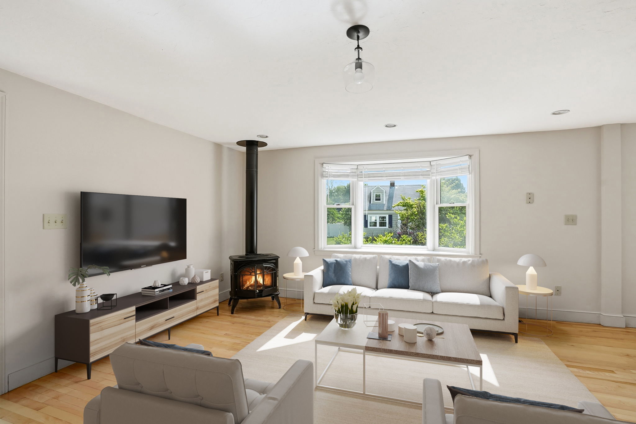 Sitting Room I (Virtually Staged)