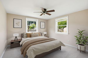 Bedroom 2 I (Virtually Staged)