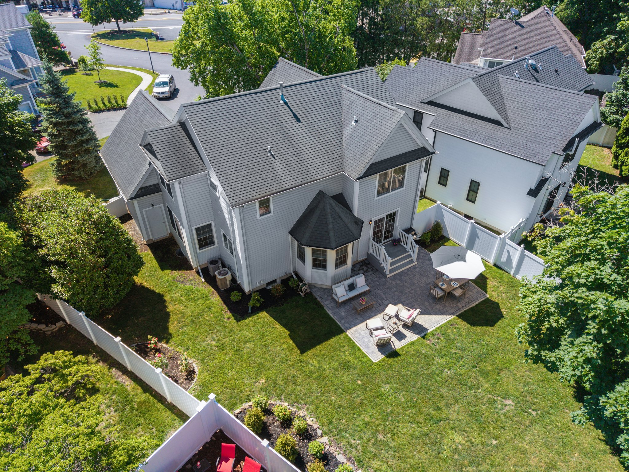 exterior aerial view