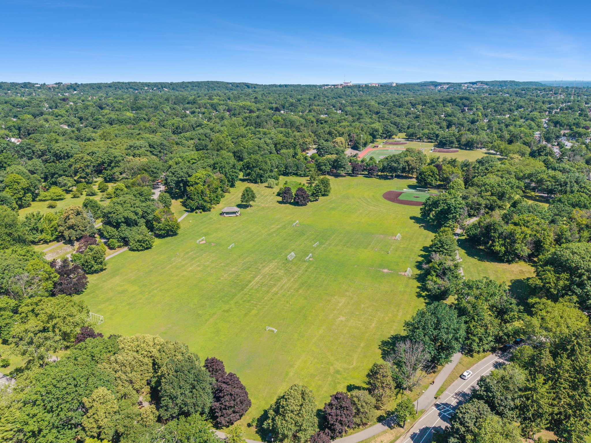 Brookdale Park aerial view