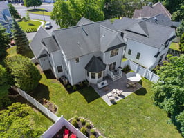 exterior aerial view