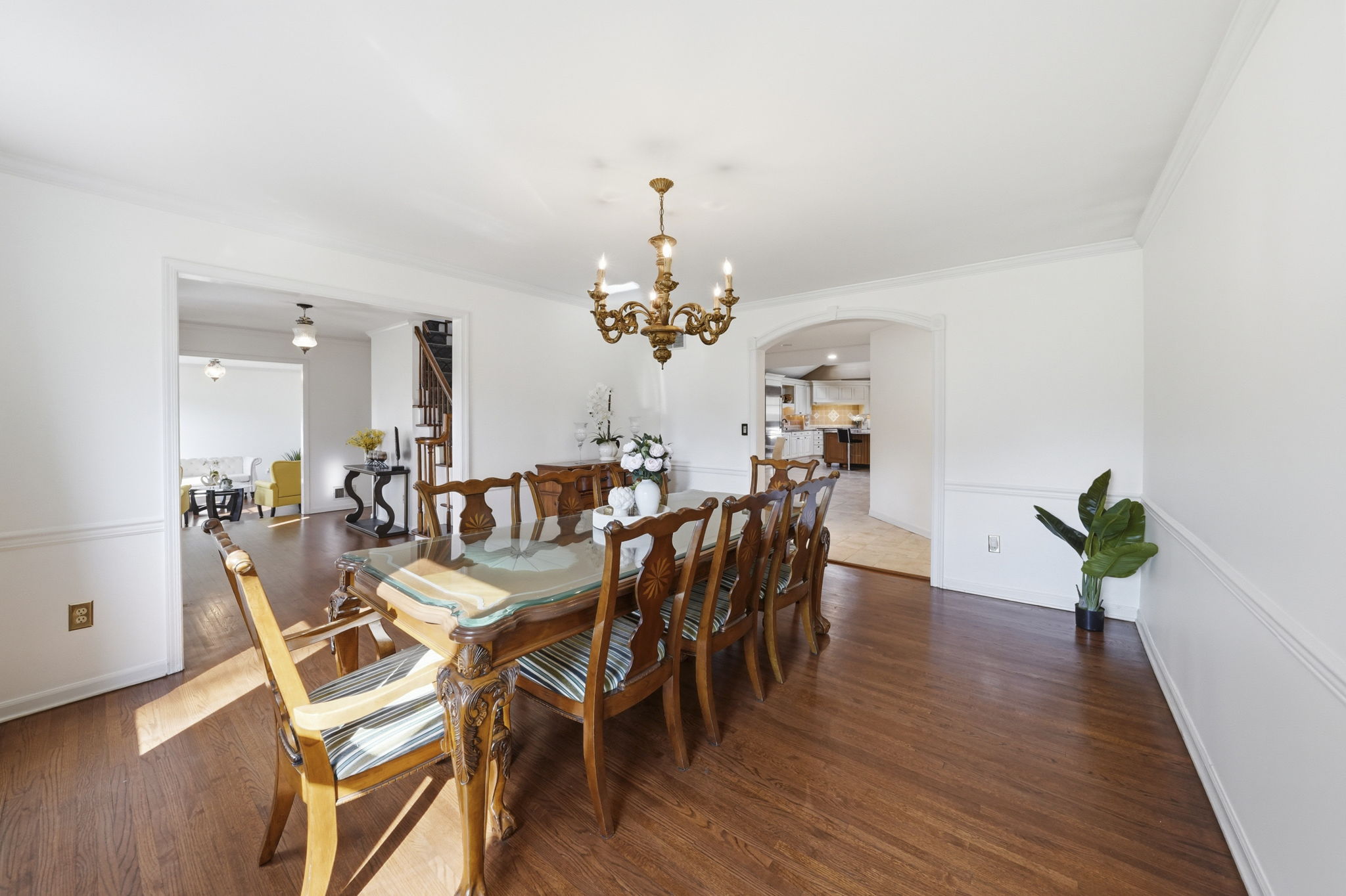 Formal dining area