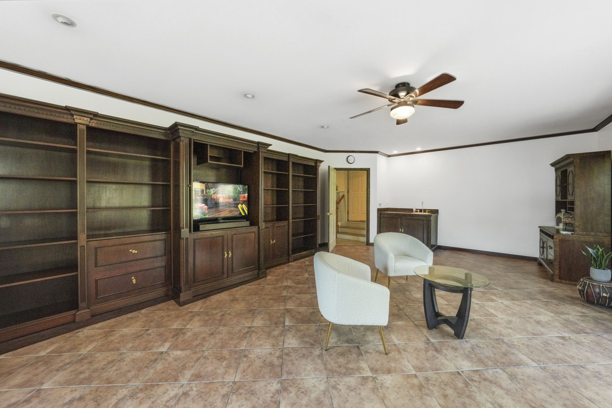 Customised in built cabinet