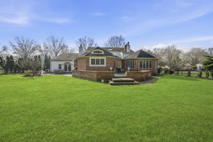 beautiful close to an acre lot